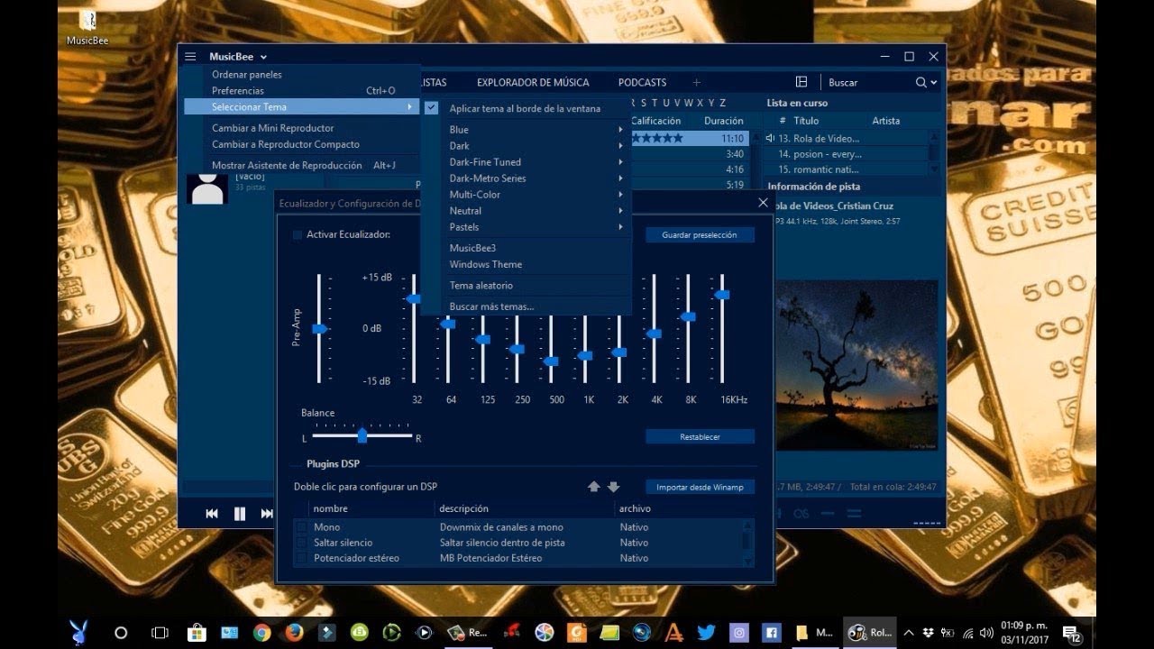 Reproductor Poderoso MusicBee Gratis