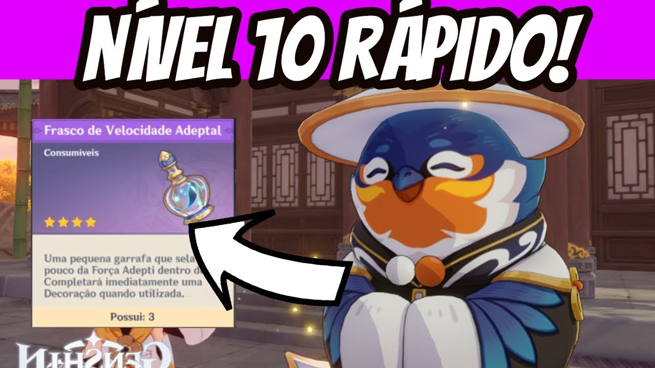 Como subir RÁPIDO e pegar nível 10 no Tubby Sistema de Casa! Genshin Impact