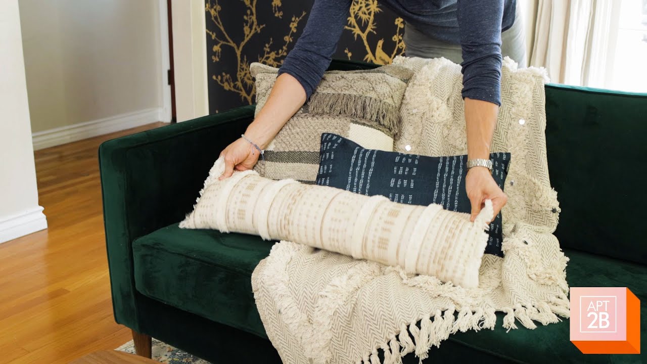 Furniture Fundamentals with Kyle Schuneman | 3 Ways to Style Your Sofa