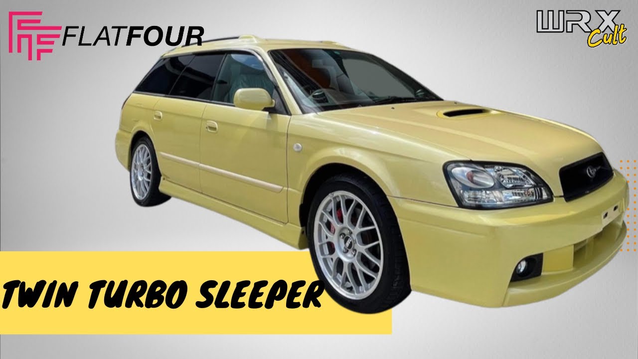 2003 Subaru Legacy GT-B S-Edition BH5 Twin Turbo Spark Yellow Pearl JDM Import