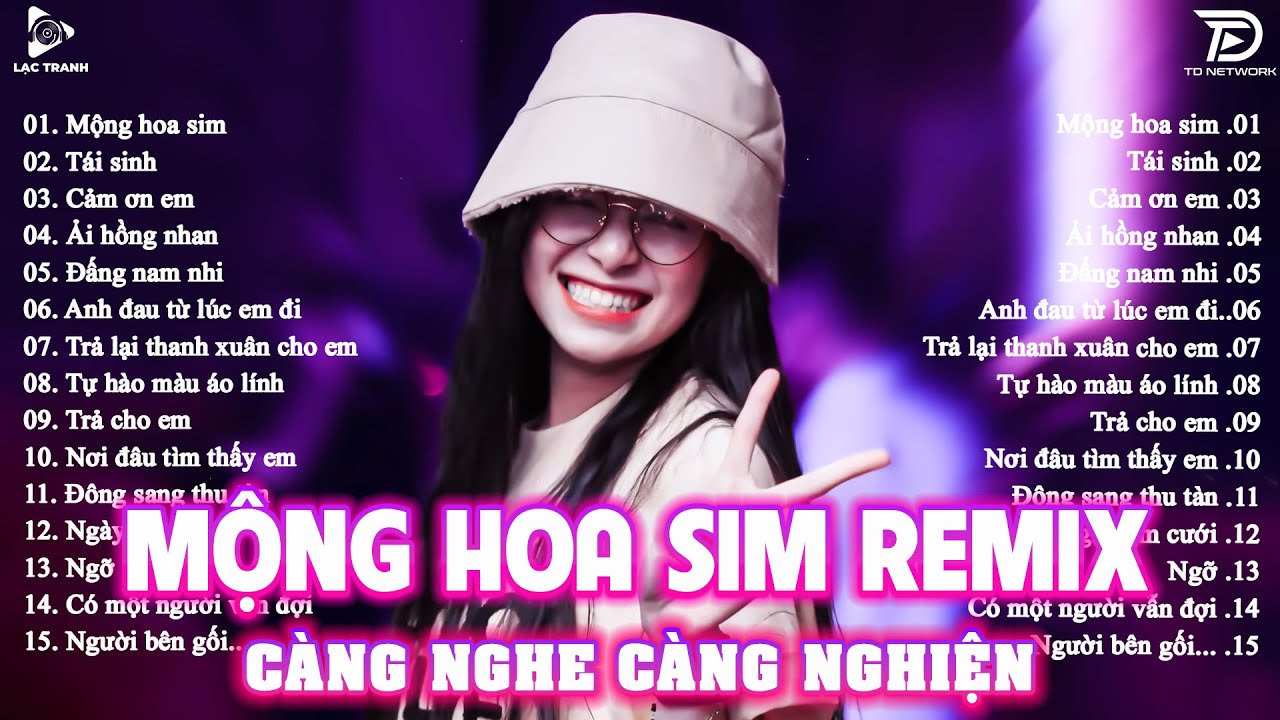 Mộng Hoa Sim Remix ♫ BXH Nhạc Trẻ EDM Hot Trend TRIỆU VIEW - Top 20 Bản EDM TikTok Gây Nghiện