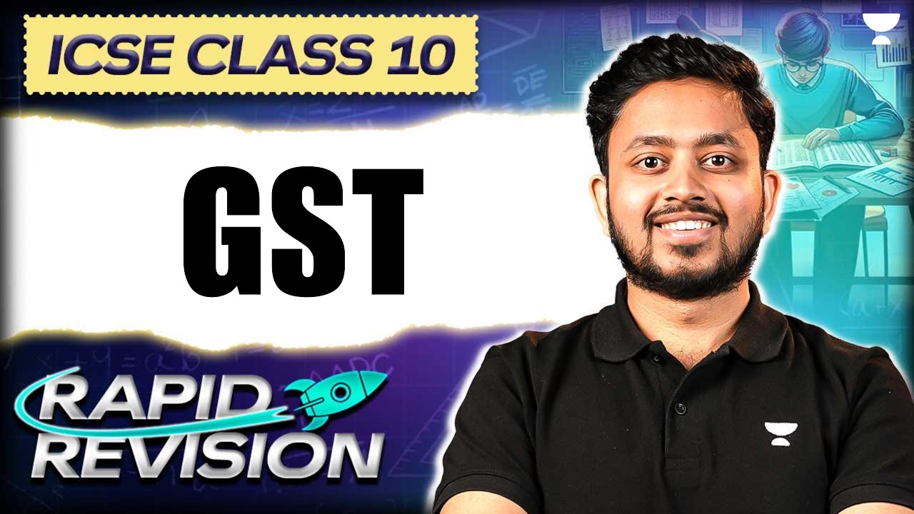 ICSE Class 10 Mathematics: GST  #rapidrevision