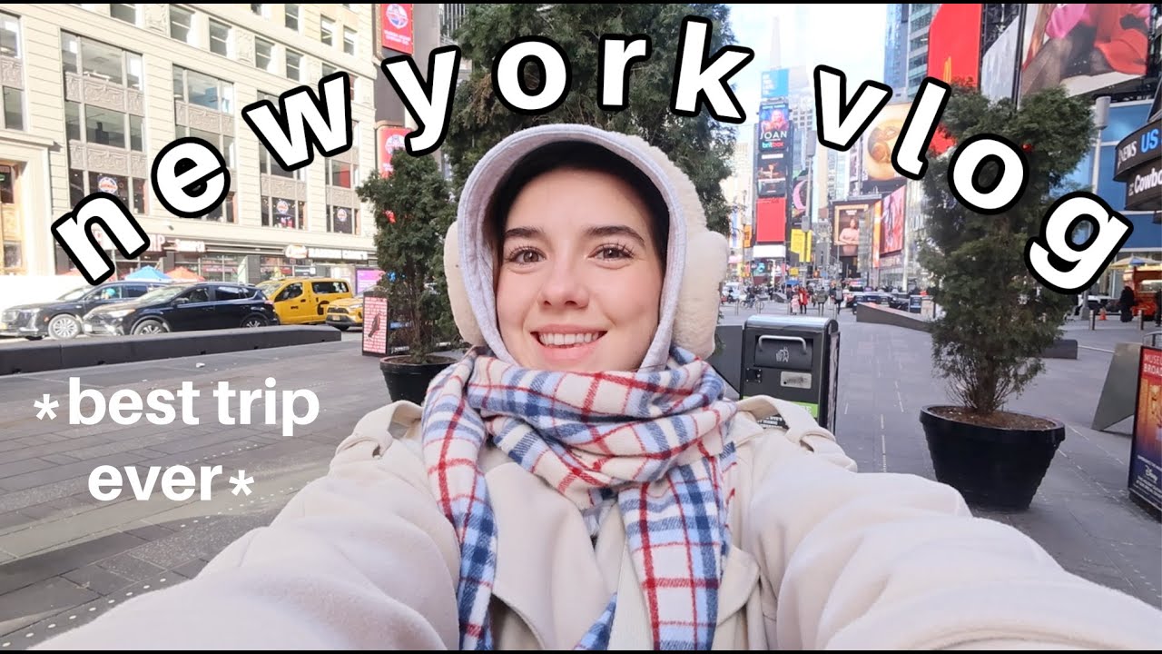 my first trip to NYC vlog