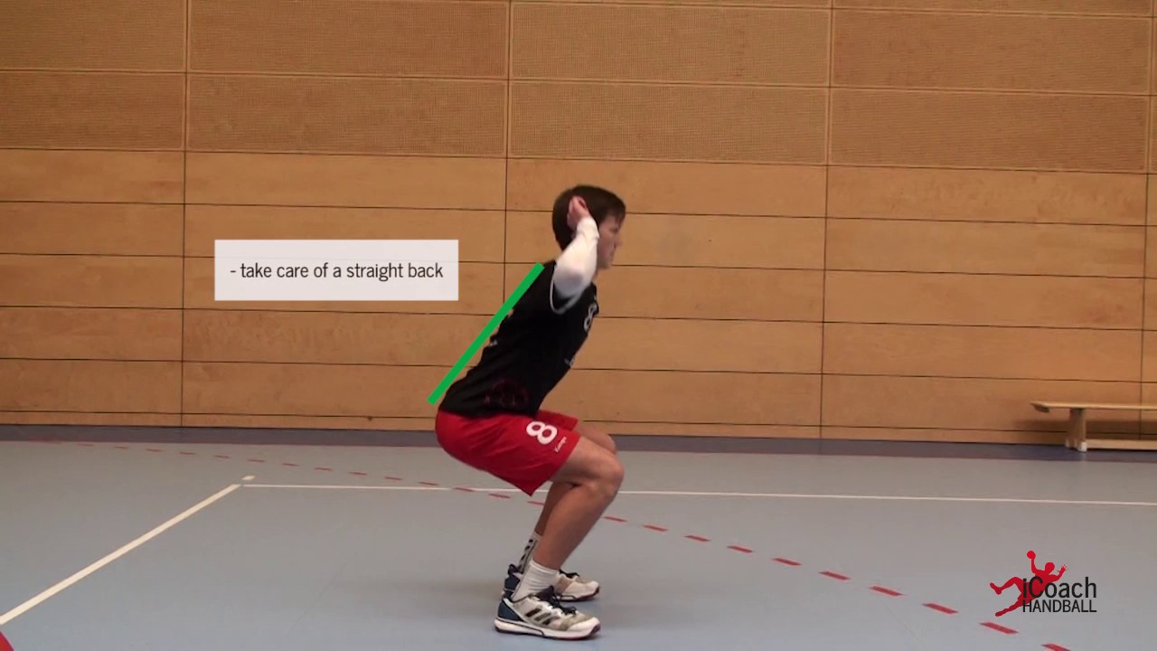 Handball Athletic Training - Squat Basics