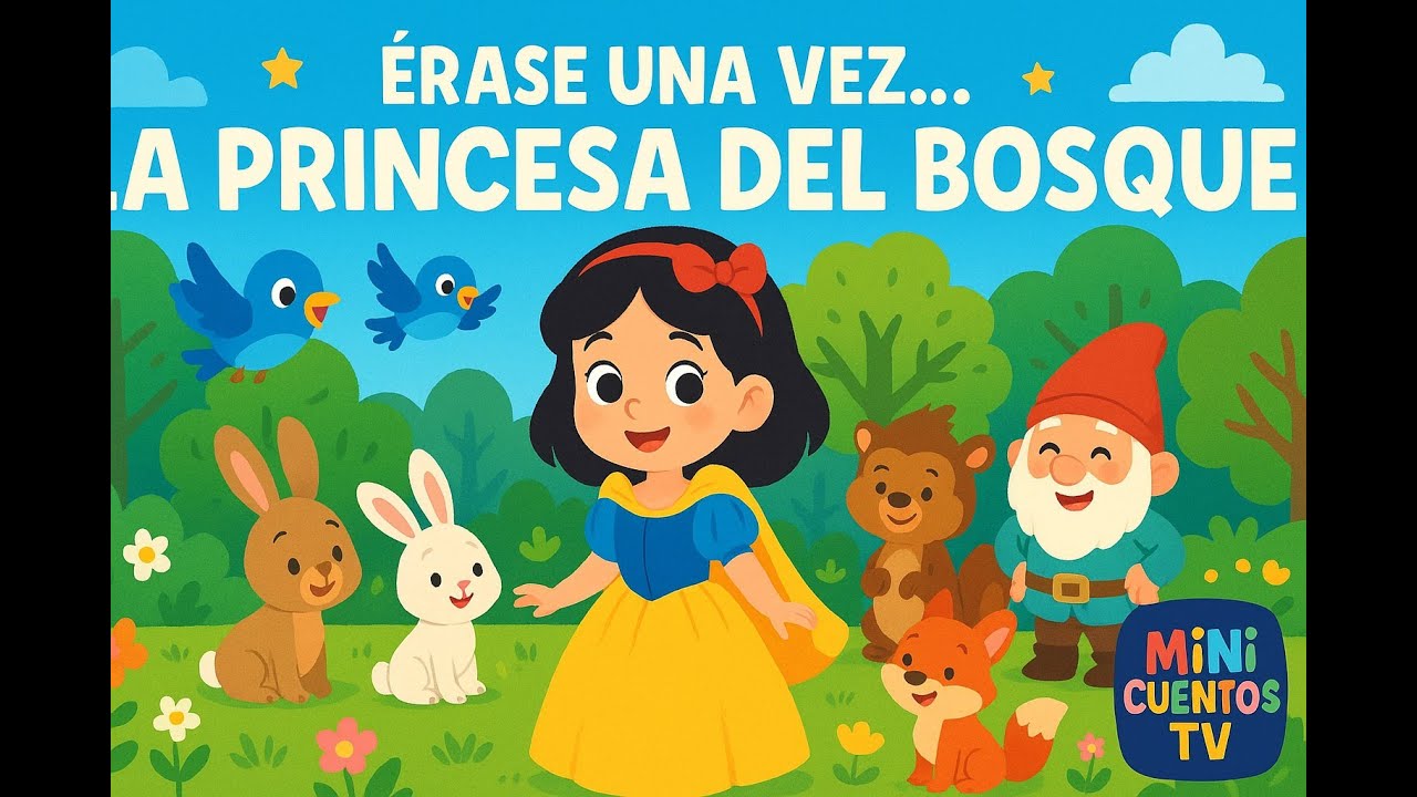 Érase una vez… Blancanieves y los Siete Enanitos 👑🌲 | Cuento Infantil Completo – Mini Cuentos TV