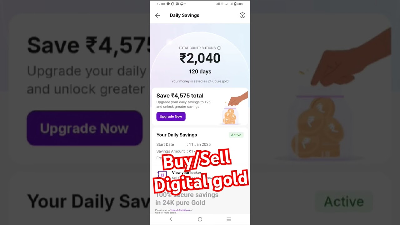 Buy digital gold phonepe #buy gold #sip gold#sell digital gold #sell gold phonepe #phonepe gold