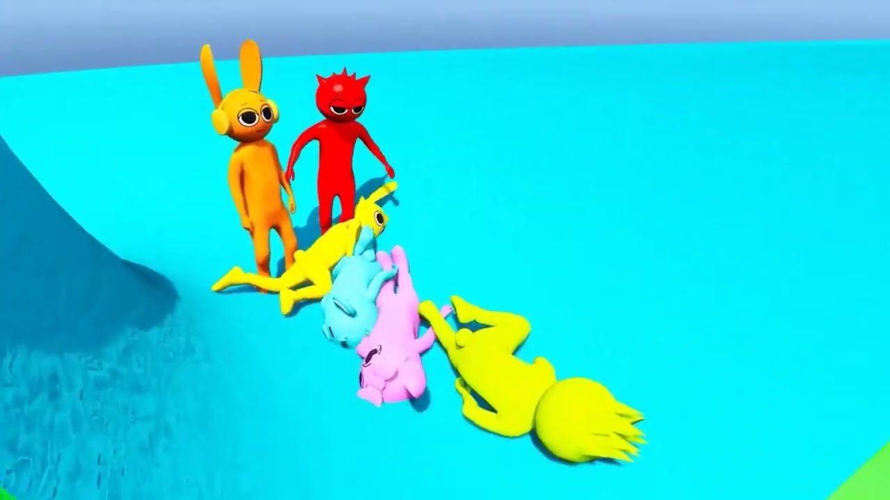 Sprunki vs 1,000,000 Feet Fall!!