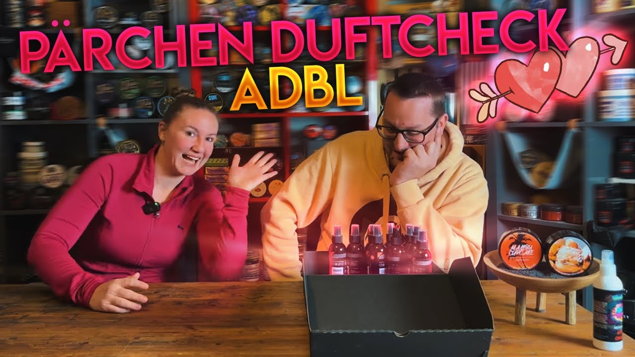 Valentinstag Pärchen-Schnuppern: Andreas & Schatzi mit den neuen ADBL Magic Mist Innenraum-Düften