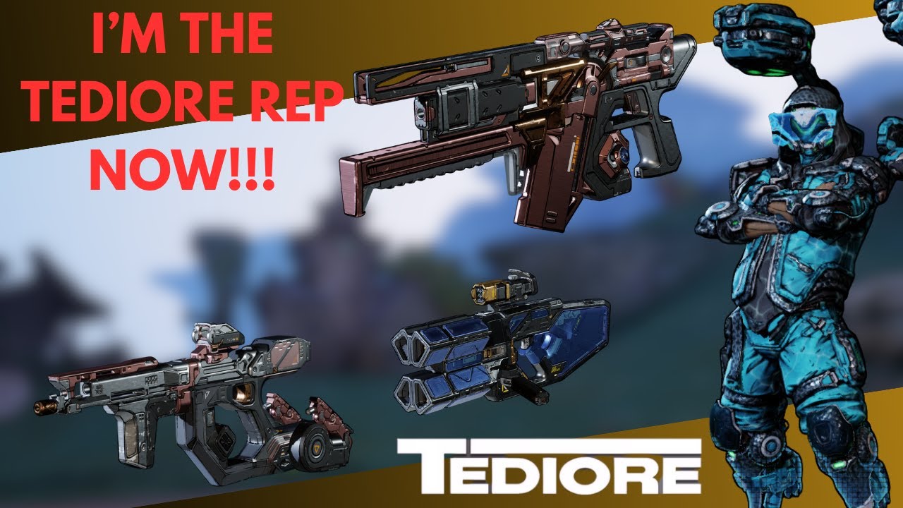 I'M THE TEDIORE REP NOW!!! | Tediore Allegiance Run | Borderlands 4 | Funny Moments And Drops