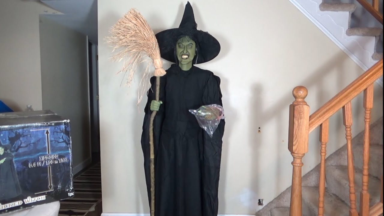 Gemmy 2013 6FT Halloween Life Size Animated Wicked Witch Of The West