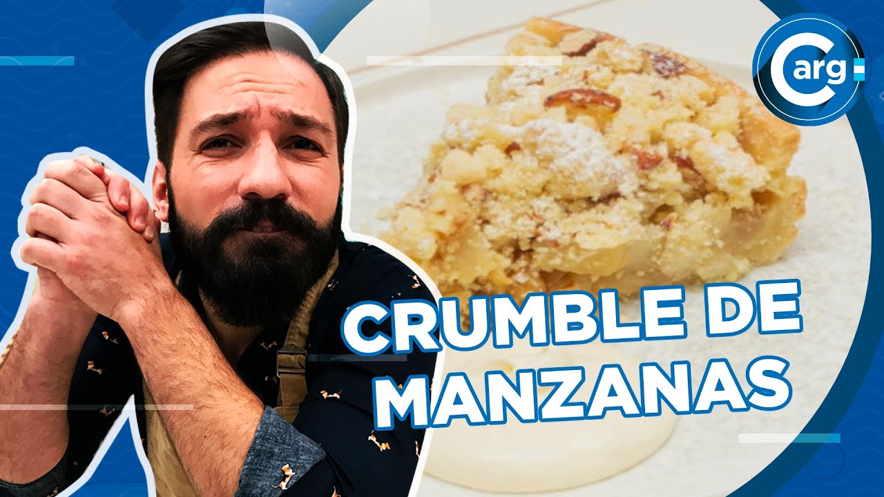 CÓMO HAGO UN CRUMBLE DE MANZANAS
