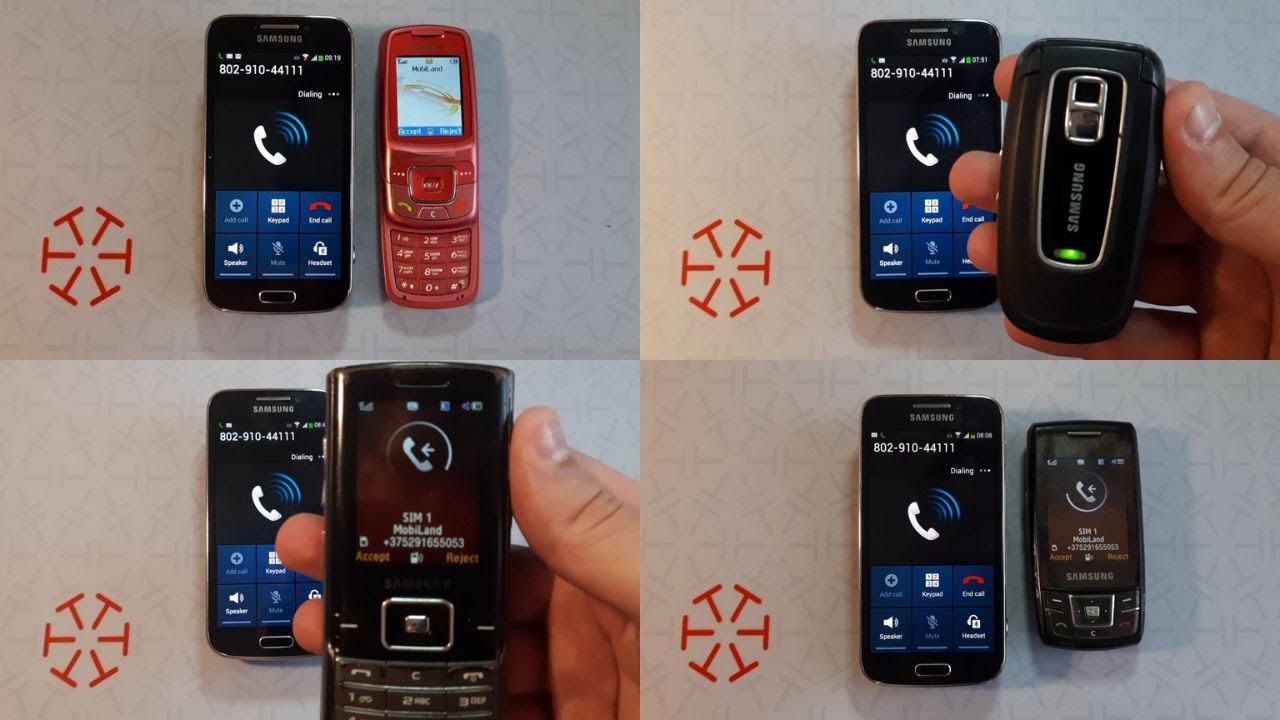 My old Samsung phones incoming calls. Part 5