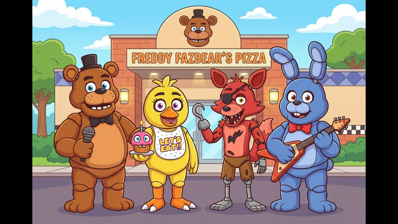 Playing Five Nights At Freddy's