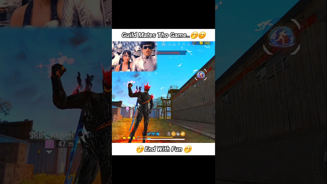 Guild Mates Tho Gameplay...🤭✊️🤣 || @SRB_SCB_Is_Live || #freefire #ytshorts #funny #scb #srb