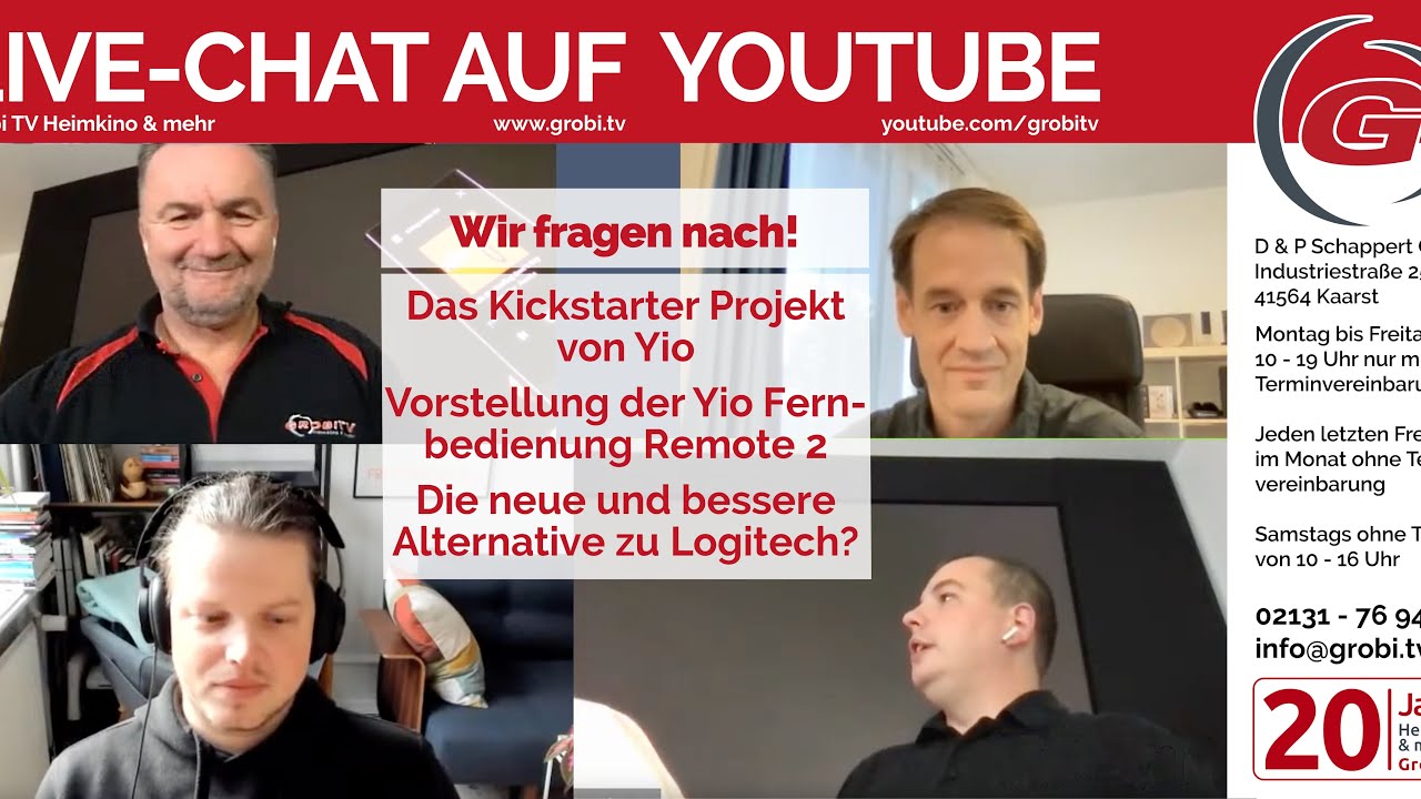 Vorstellung der Yio Fernbedienung Remote 2 - die neue und bessere Alternative zu Logitech?