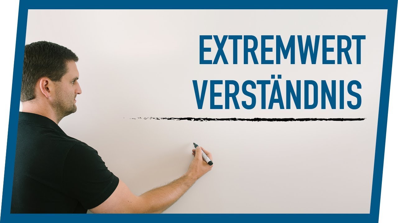 Extremstellen/Extrempunkte Verständnis | Mathe by Daniel Jung