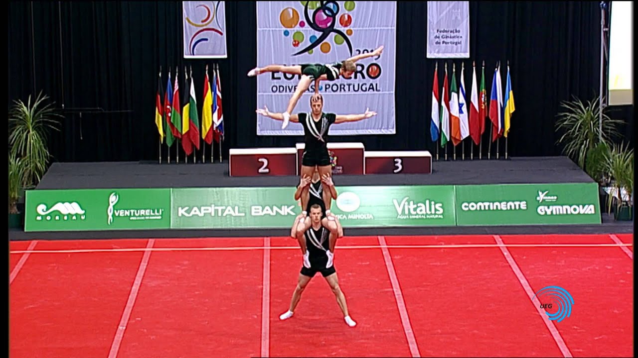 POLAND, Men's Group -- Euroacro 2013