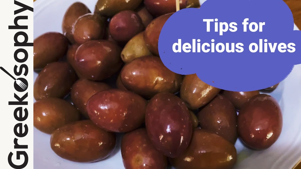 Greece travel food - Greek olives and how to prepare them for your table