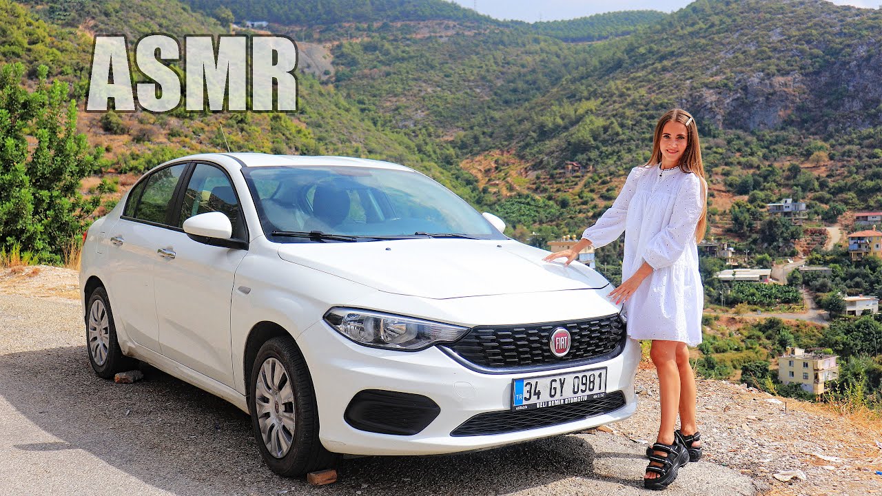 ASMR CAR Tapping TRIGGERS Fiat Tipo | АСМР в МАШИНЕ ТРИГГЕРЫ Турция