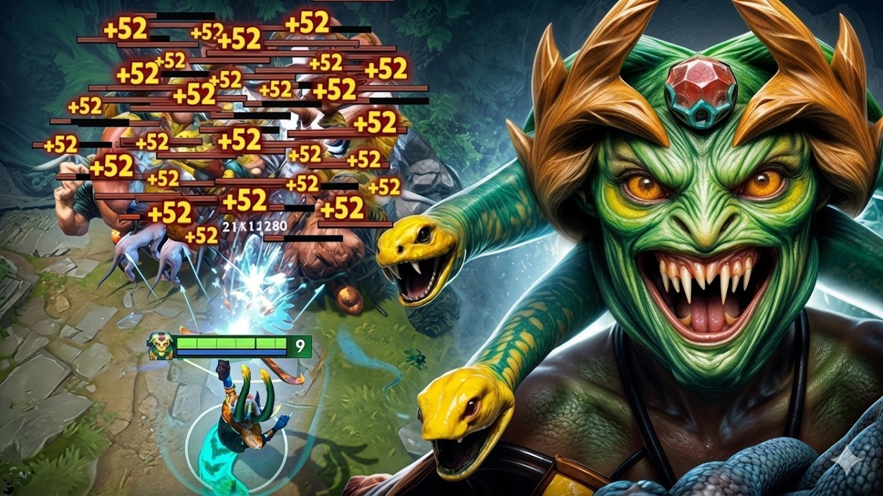 44 Kills Medusa one Shot🔥🔥🔥Divine Rapiers Insane Damage | Dota 2 Gameplay