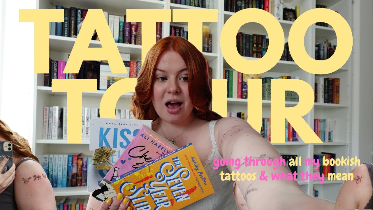 Bookish tattoo tour🍋📖☁️ | the books they’re for, their meaning and what´s next?🐉