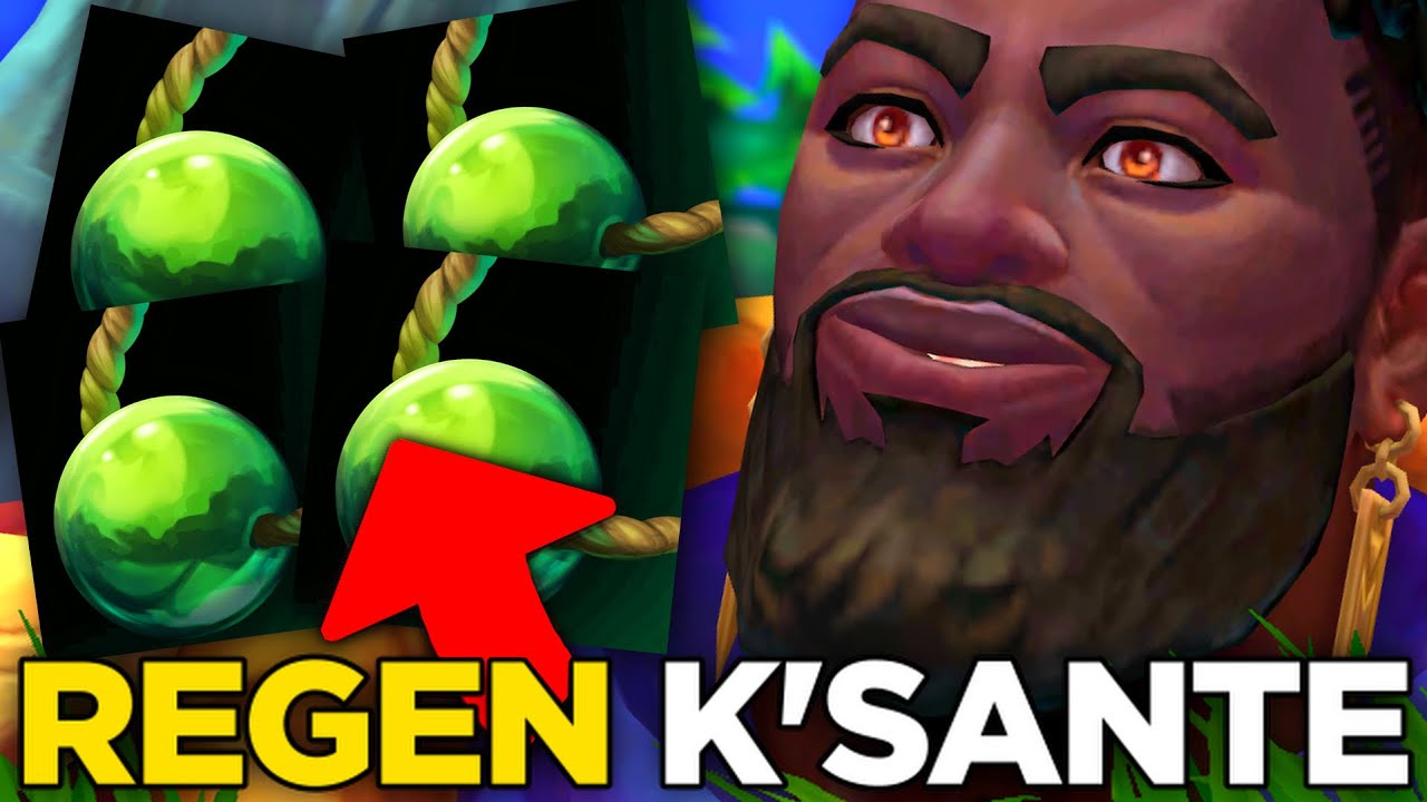 K'Sante pod LECZENIE jest totalnie 1v9 w League of Legends