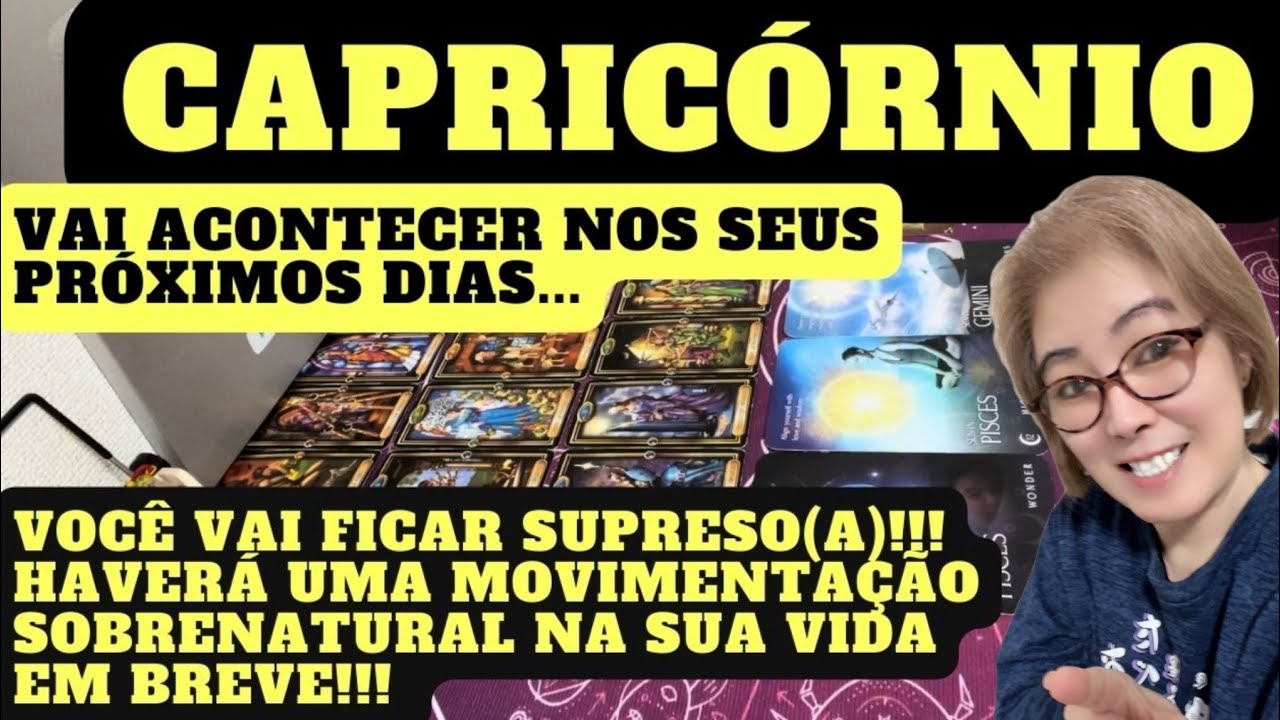 ♑️ CAPRICÓRNIO VC VAI FICAR SURPRESO(A)!!! HAVERÁ UMA MOVIMENTAÇÃO SOBRENATURAL NA SUA VIDA EM BREVE