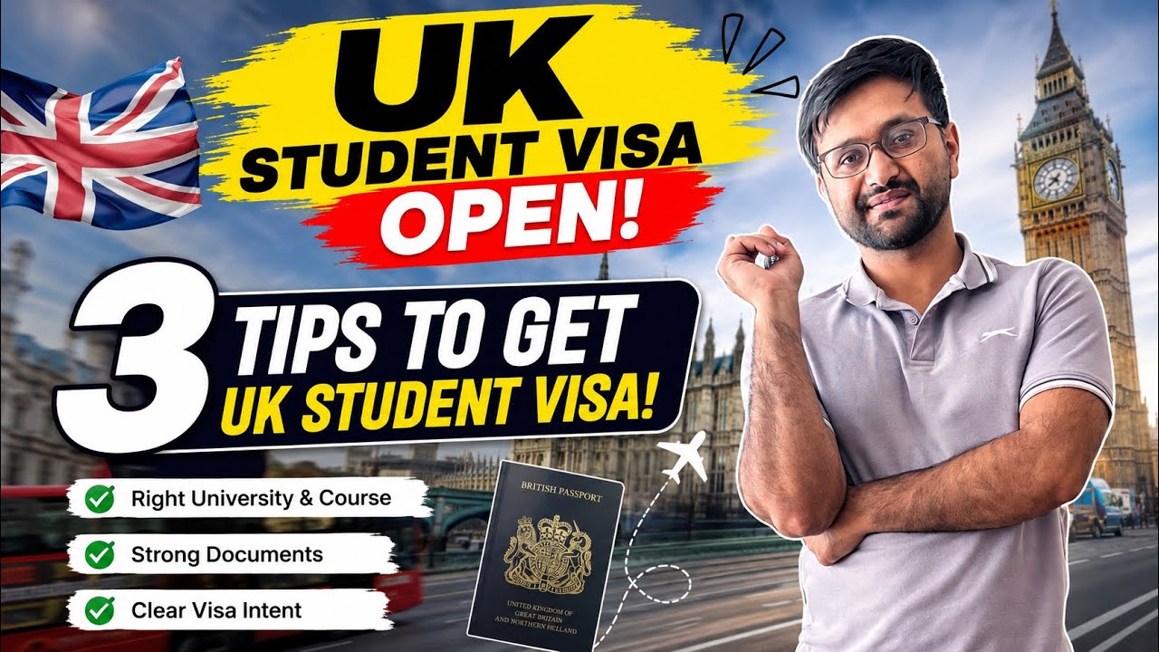 Good News✅ | UK student visa open again ✅| 3 tips to get UK Student visa in 2026 September intake