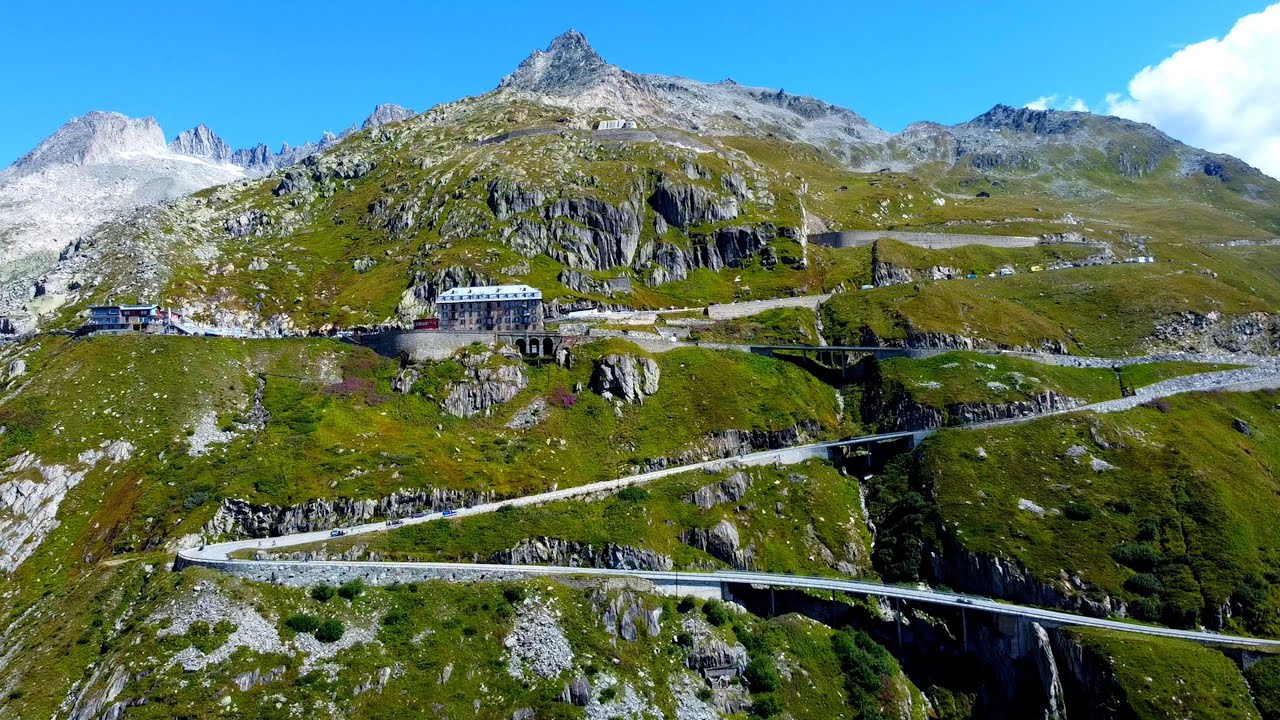 Epic Motorcycle Adventure in the Alps!  The Furka Pass