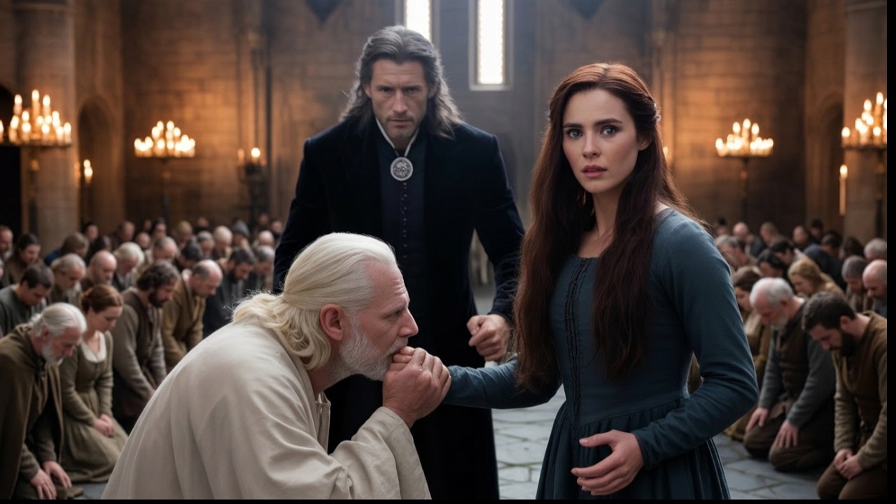 A Blind Elder Touched Her Hand At Feast And Bowed — All Alpha Court Bow as well Without Knowing Why