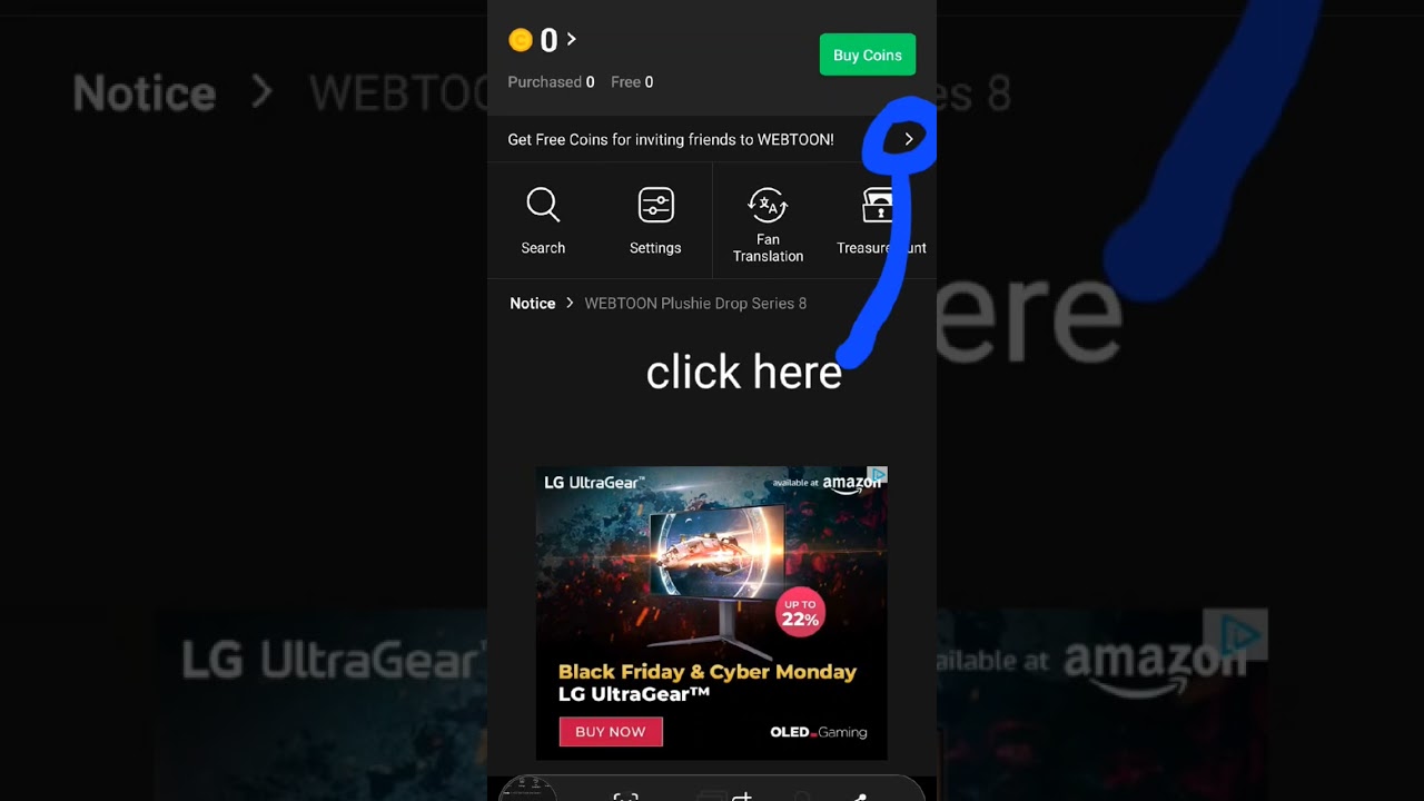 FREE WEBTOON COINS USE NOW