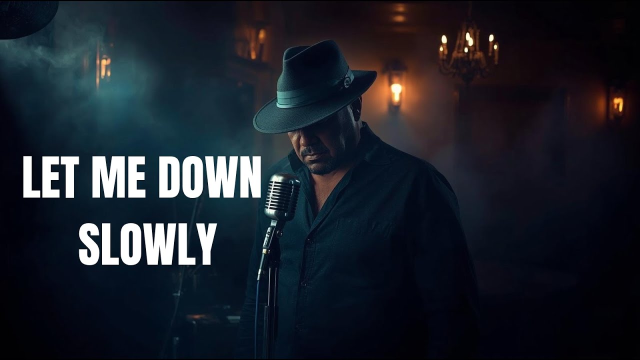 🎵 Let Me Down Slowly | Jazz Blues Storytelling Ballad | Dark Blues Hits