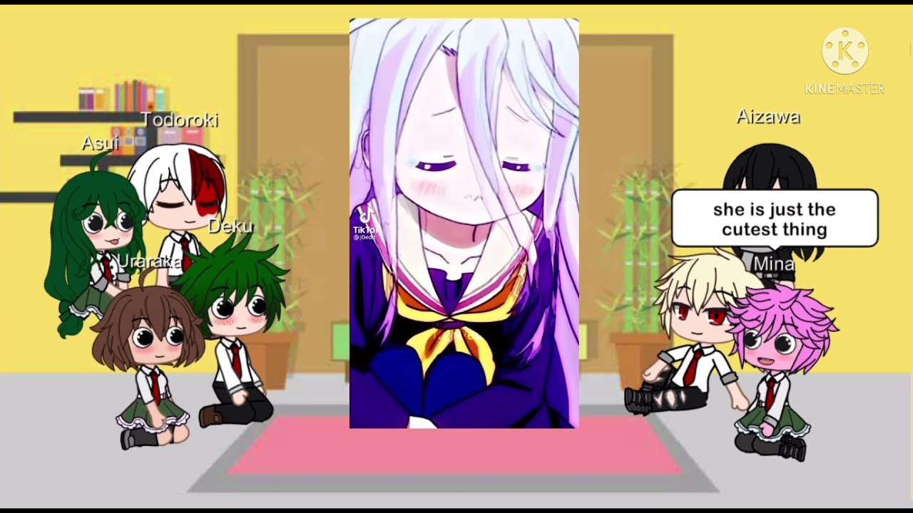 MHA react to Eri’s Future as Shiro (No Game No Life)