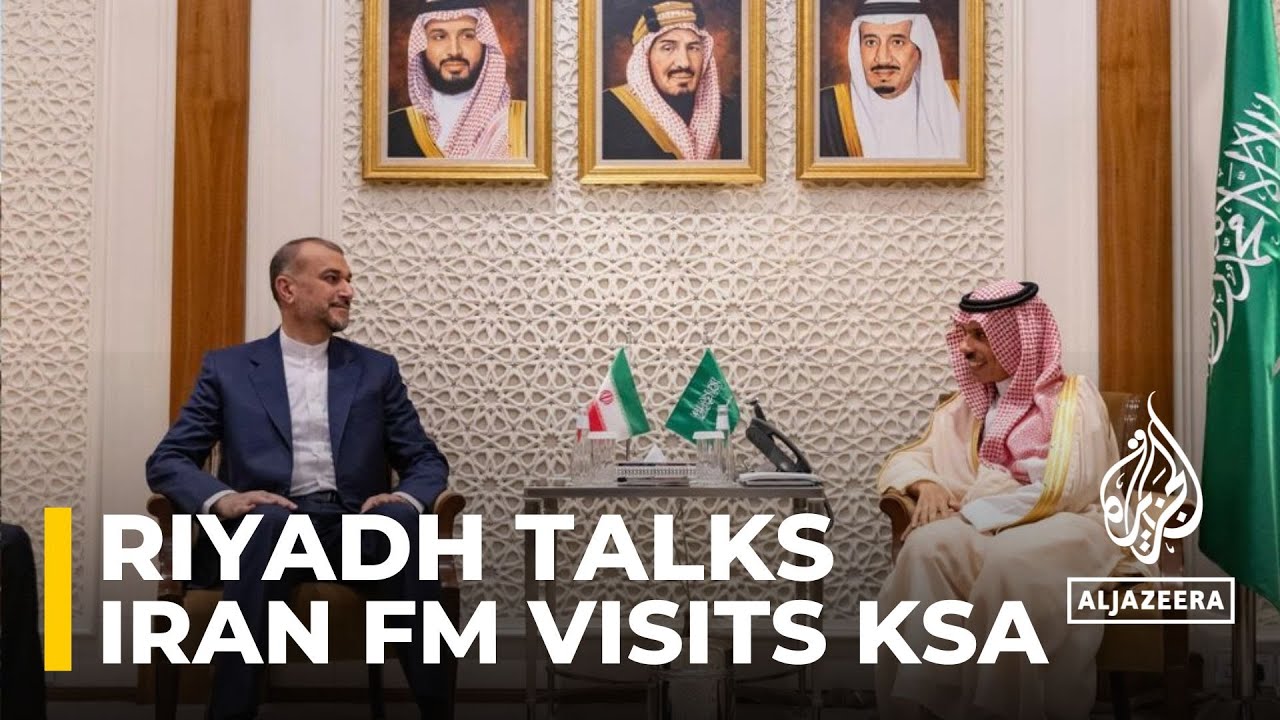 Riyadh talks: Iran&rsquo;s FM touts unity on first Saudi visit since ties mended