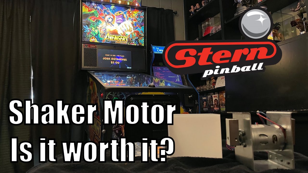 Is is worth it? Stern Pinball Shaker Motor installed onto Avengers Infinity Quest PRO
