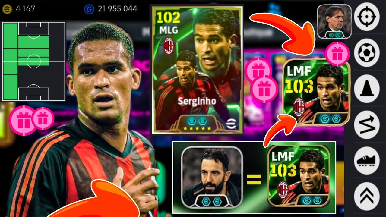 Comment ENTRAÎNER Ses Joueurs sur eFootball 2025 mobile (Serginho) | eFootball Joueur Double Booster