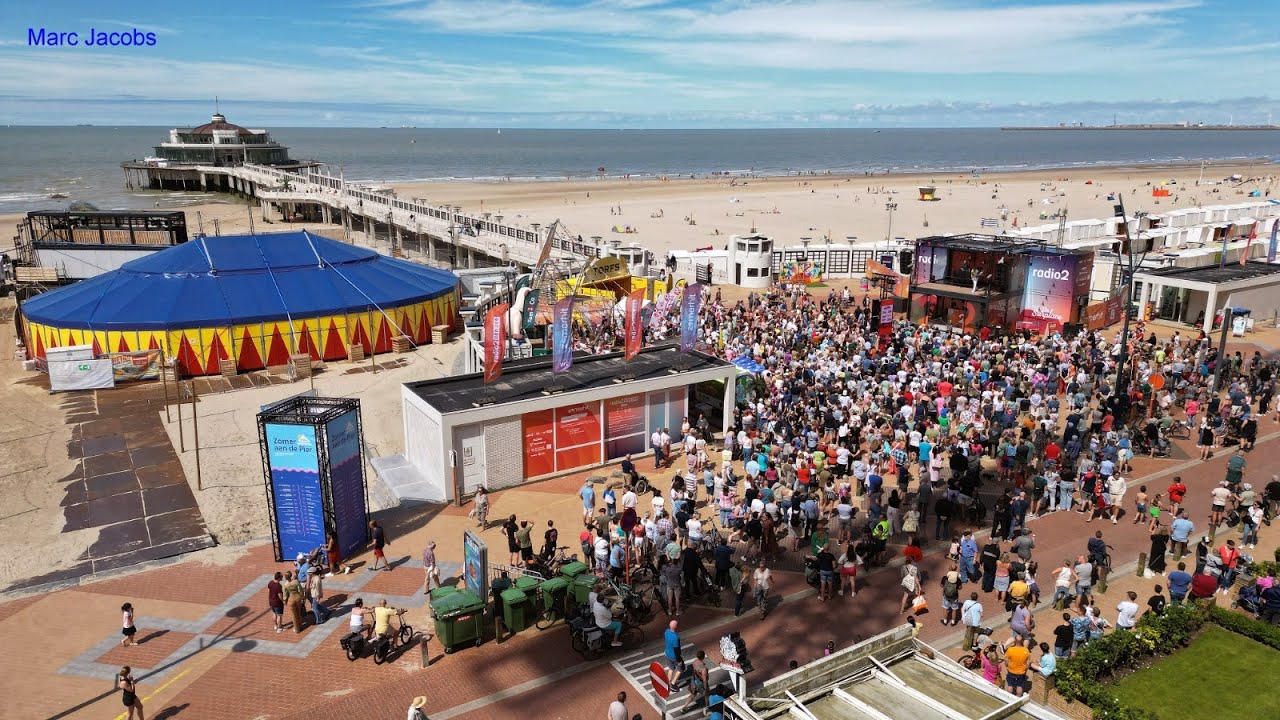 Radio 2 aan zee 2024 met Bart Peeters & Michael Asnot