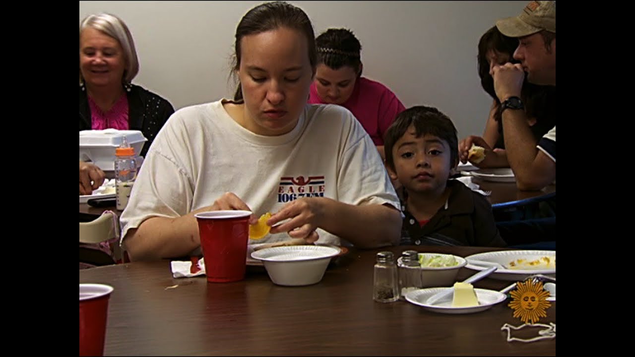 CBS News Sunday Morning - America's new poor fending for food stamps
