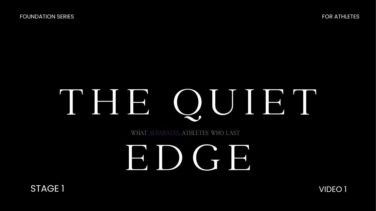 START HERE &mdash; The Quiet Edge Series: Why You and Why Now
