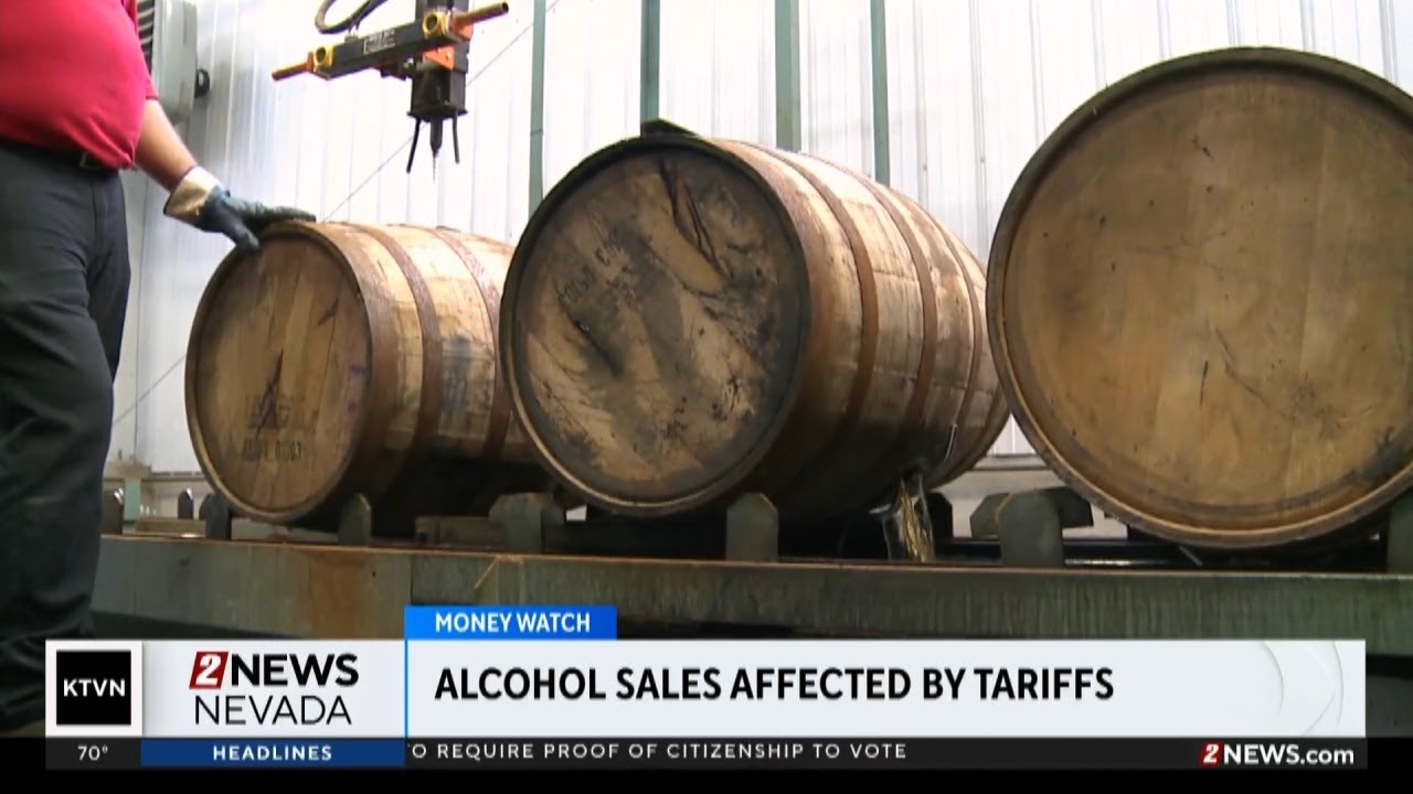 Alcohol sales hit by tariffs