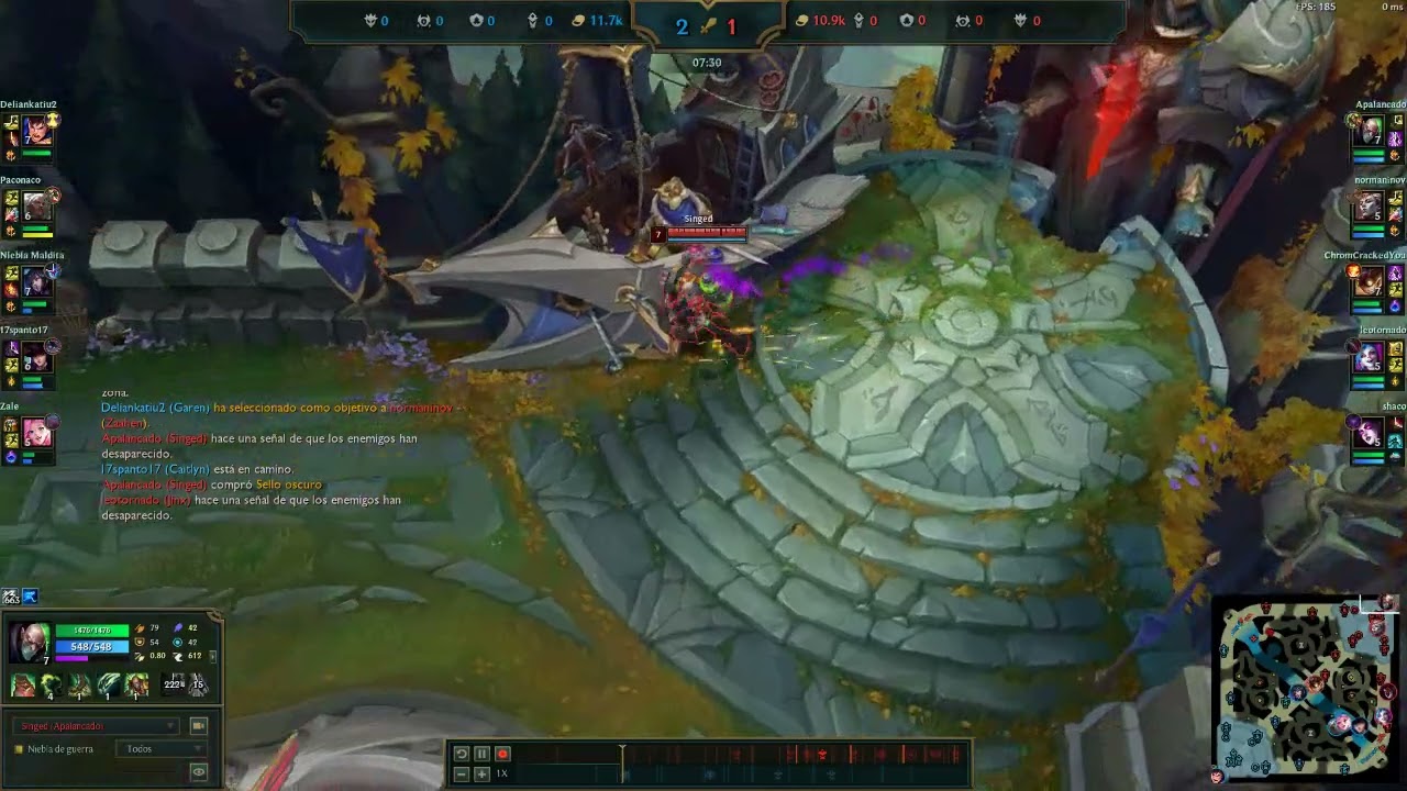 Singed vs Garen Top | RANKED BRONCE IV | 10/03/26
