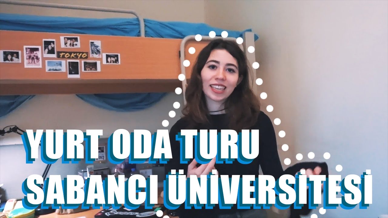 Yurt Hayatı 12: Sabancı Üniversitesi Yurt Oda Turu - ft. İpek Köse