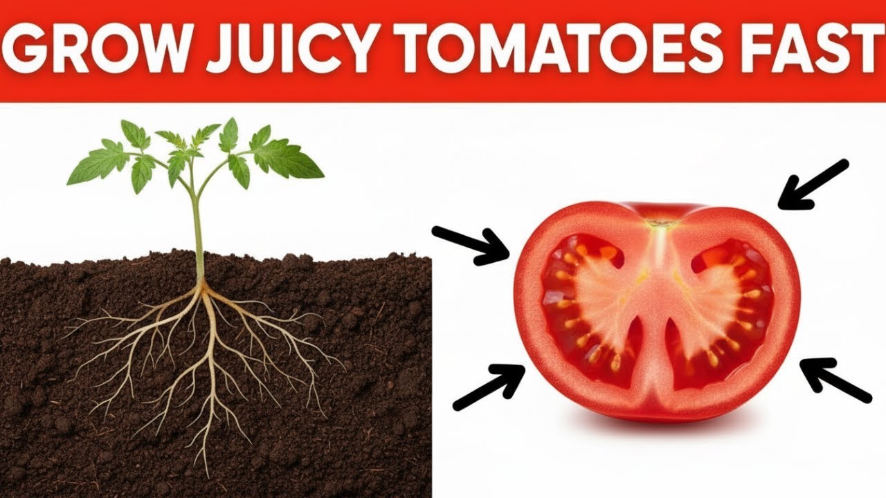 How to Grow Tomatoes at Home:  Easy Step-by-Step Guide for Beginners