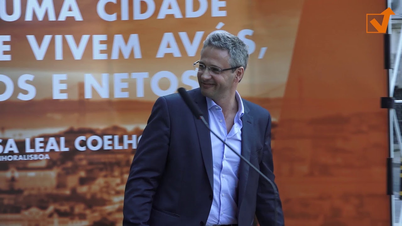 Apresentação de candidatura de Vasco Morgado à Junta de Freguesia de Santo António