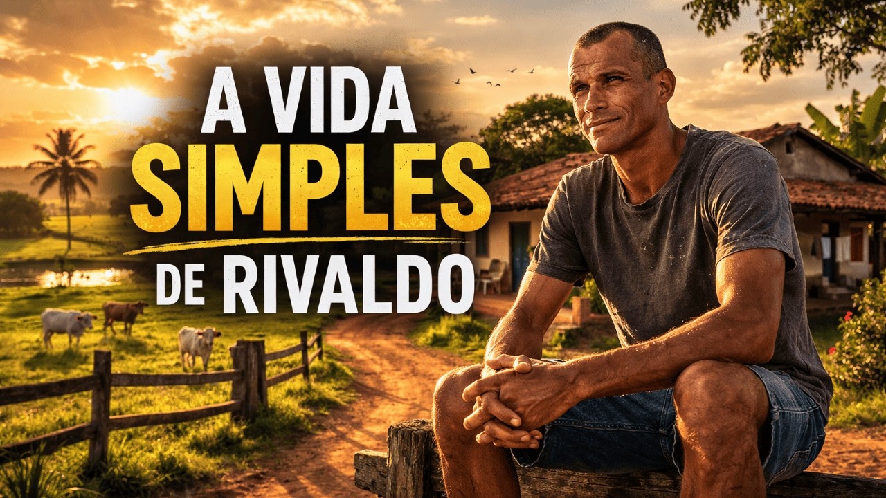 O rancho onde Rivaldo vive longe dos holofotes
