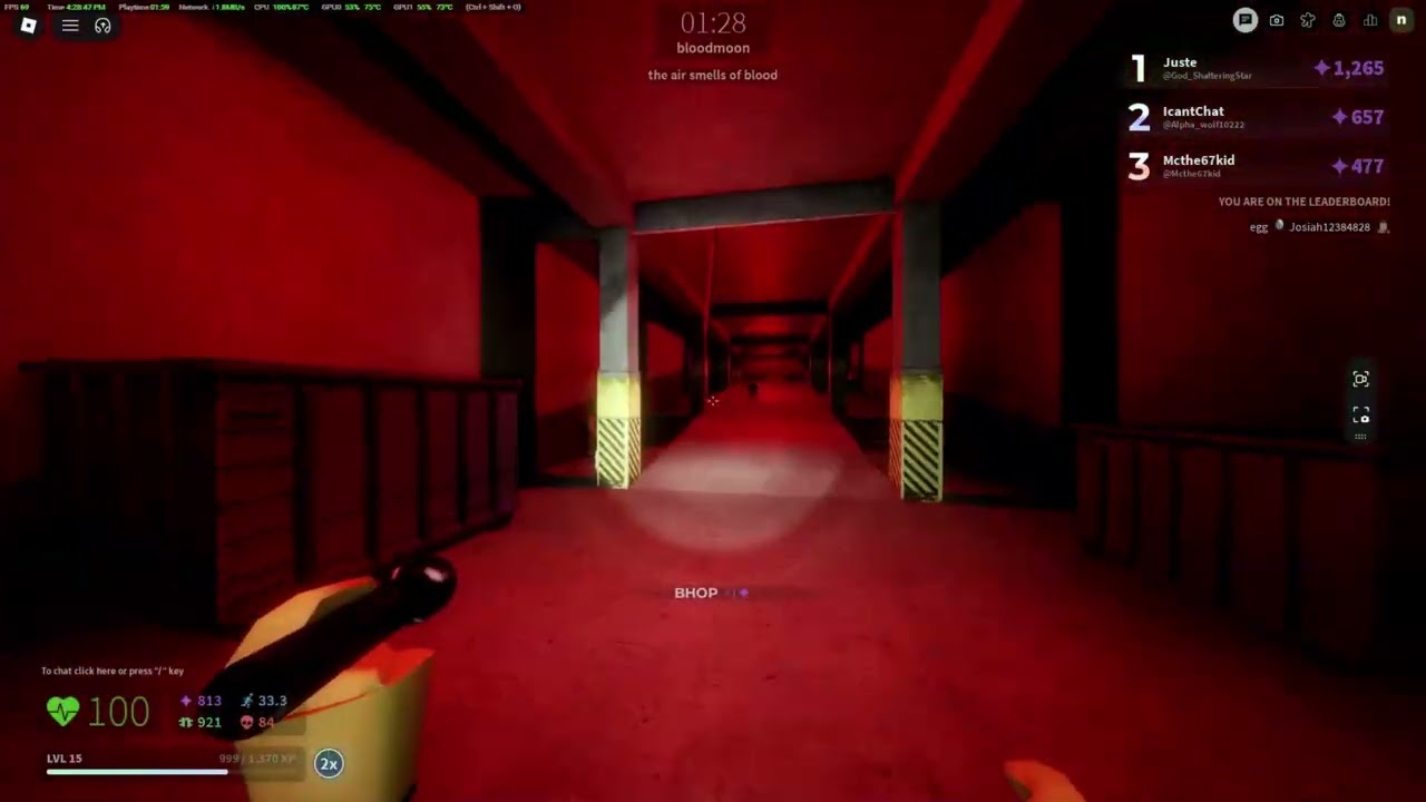 Playing nico's Nextbot