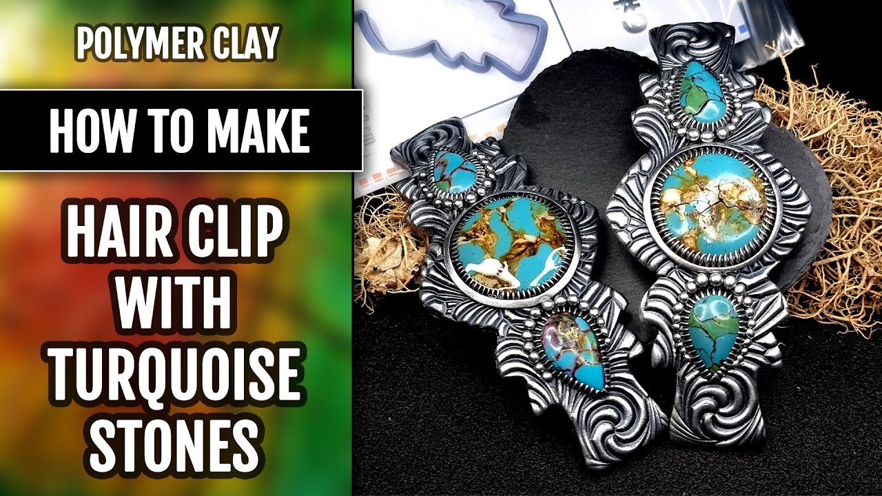 Unique Accessories completely from polymer clay! How to make