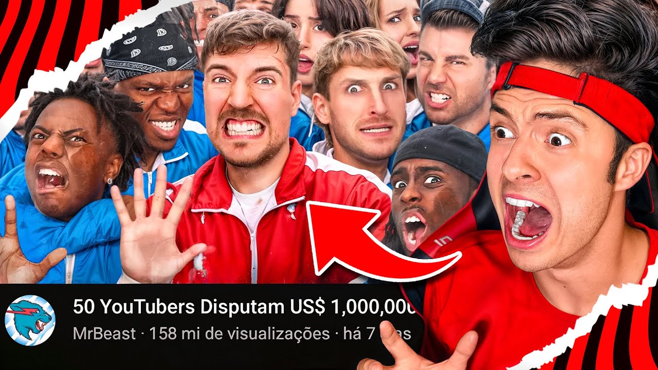 COMO FOI GRAVAR UM DESAFIO DE 24 HORAS COM O MR BEAST?! *Respondendo