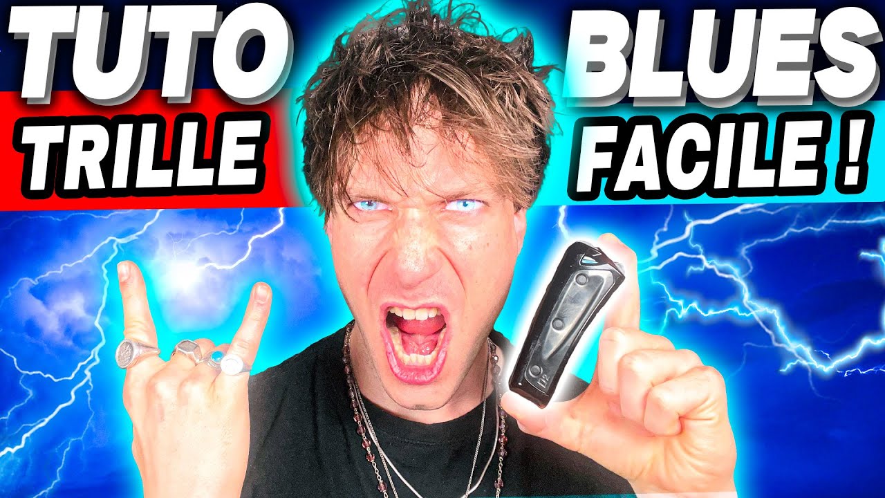 TUTO BLUES DEBUTANT: La TRILLE (Harmonica FACILE)