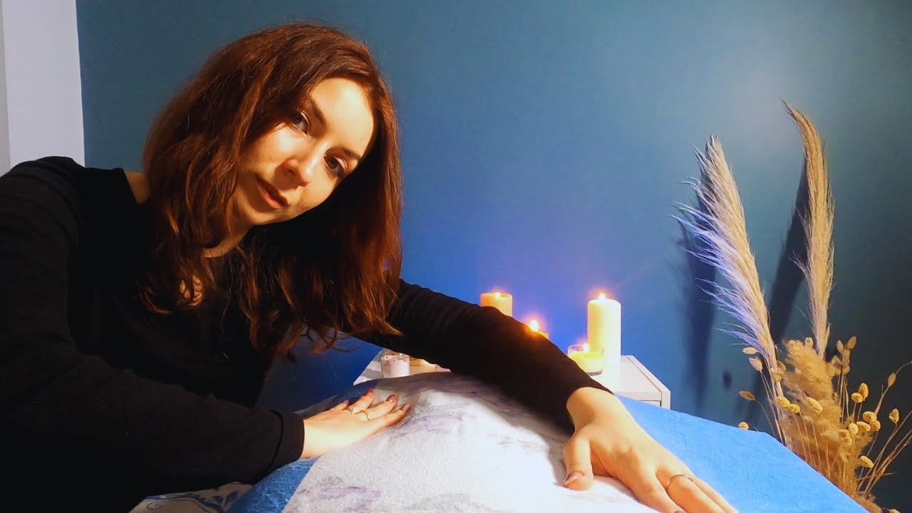 ASMR po polsku 💆 Relaksujący masaż całego ciała • Relaxing full body massage (soft spoken)💆